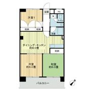 山久マンション塩野の間取り画像