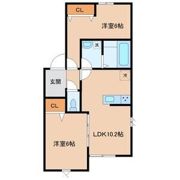 アスコット松森の間取り画像