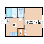 ラレーブ多賀城Ⅱの間取り画像
