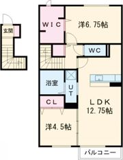 ヴァン ベール コートの間取り画像