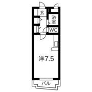 ハイツ寛の間取り画像