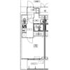 S-RESIDENCE四日市駅前couleur(クルール) フリーレント・家具家電キャンペーン実施中!の間取り画像