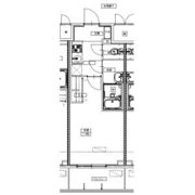 S-RESIDENCE四日市駅前couleur(クルール) フリーレント・家具家電キャンペーン実施中!の間取り画像