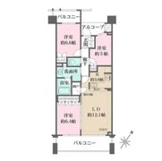 横濱紅葉坂レジデンス壱番館の間取り画像