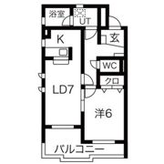 K'sオーシャンの間取り画像