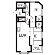 ランパート鳴子の間取り画像