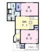 レインボーガーデンの間取り画像