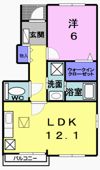 プレシャス阿古曽Aの間取り画像