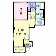 プロムナード・Kの間取り画像