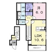 プロムナード・Kの間取り画像