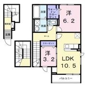 プロムナード・Kの間取り画像