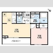 リーブルファイン西浦和Ⅱの間取り画像