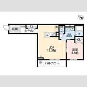 リーブルファイン西浦和Ⅱの間取り画像