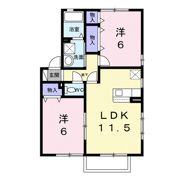 アベリアタウンBの間取り画像