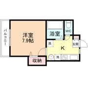 コンチネンタル安野屋の間取り画像