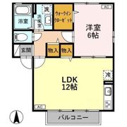 ヴィラ南雲 A/Bの間取り画像