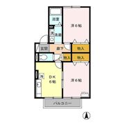 アベニール Ⅱの間取り画像