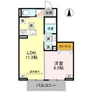 ノーブルラフィネ土呂町の間取り画像