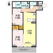 ノーブルラフィネ土呂町の間取り画像