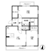 フェアレーン高野台 Ⅰの間取り画像