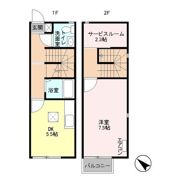 リヴィエール Bの間取り画像