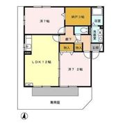 アンソレイユ Bの間取り画像