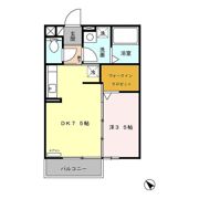 seaside WESTの間取り画像