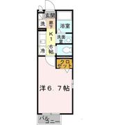 セジュール西代Ⅰ A棟の間取り画像