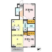 ブルージュの間取り画像