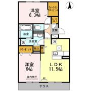 メゾン ブランシュの間取り画像
