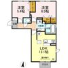 グロリア平成の間取り画像