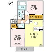セジュールWITHの間取り画像