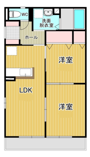 ハイム アルファの間取り画像