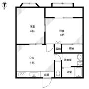 ヒルズ 二本木の間取り画像