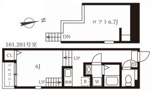 ソレアードの間取り画像