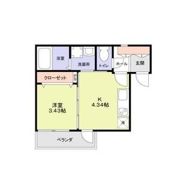 エターナルシー港町の間取り画像
