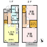 立志舎Ⅲの間取り画像