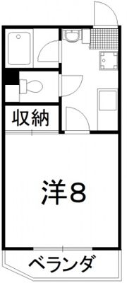 ハイツT.Oの間取り画像