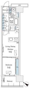 ロイヤルパークス有明の間取り画像