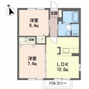 シャーメゾン多賀城新田Cの間取り画像