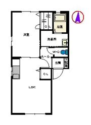 フレグランスKの間取り画像