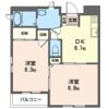 メゾンベール・Kの間取り画像