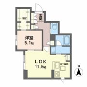 プレミアス長町の間取り画像