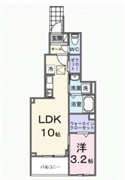 ヒカルサ狭山広瀬台フロントの間取り画像