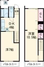 沢実荘の間取り画像