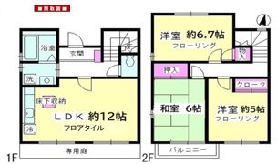 サニーコートB棟の間取り画像