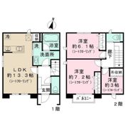 ヴィルヌーブの間取り画像
