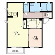 フラワーASAMAの間取り画像
