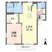 ディアスミナミ Aの間取り画像