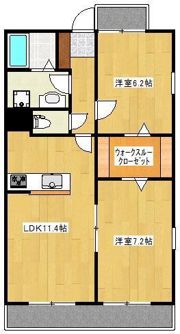 クロノス31田井島の間取り画像